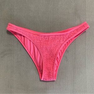 Kendall + Kylie Henley Smocked Bikini Bottom